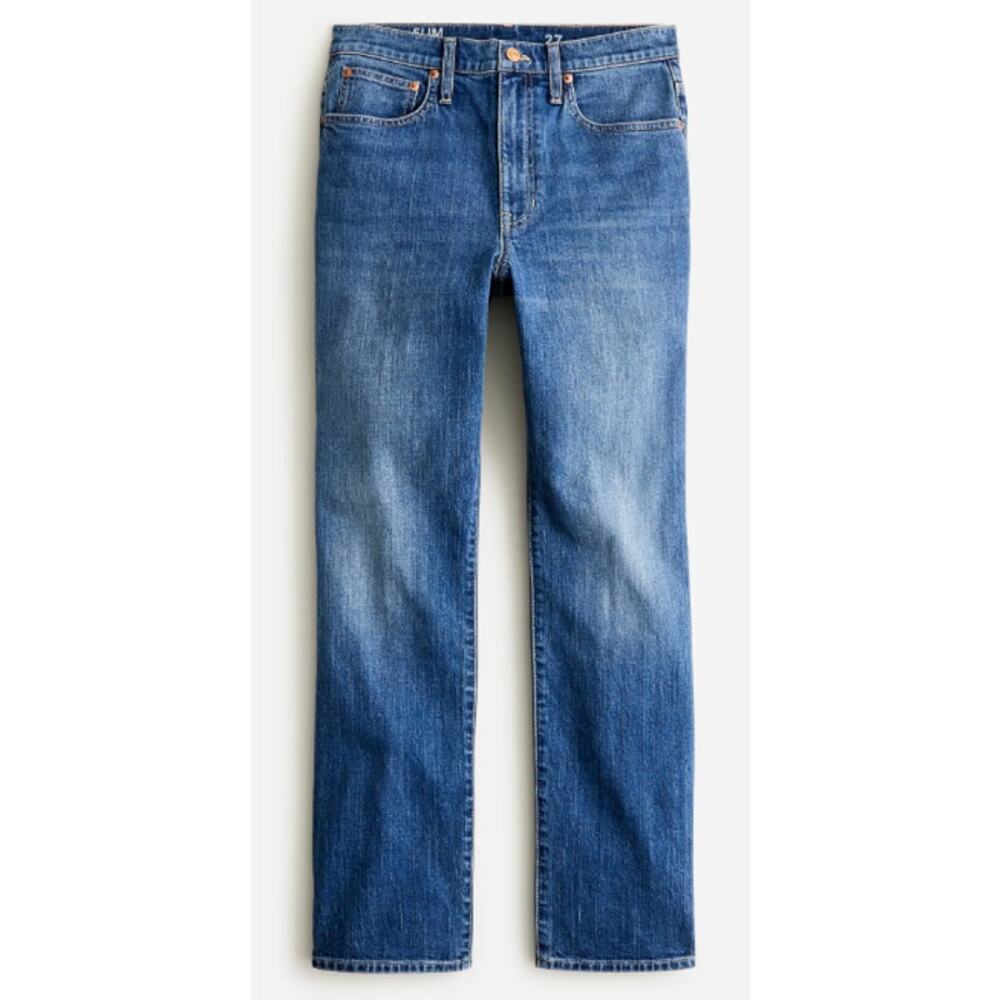 J Crew Slim Boyfriend Jeans 30 Slim Straight Relaxed High Rise Ankle NWT